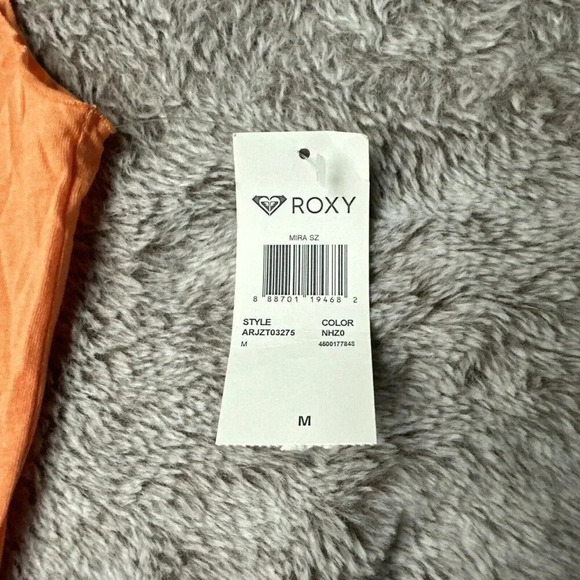 Roxy Women’s Orange Tank Top Size M 100% Cotton NWT - Picture 5 of 14